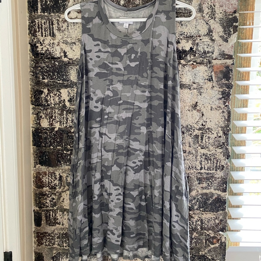 Camouflage Tank-top Dress